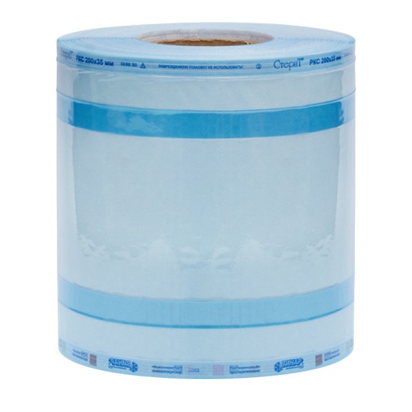 Vinar SteriT 150x50mm Sterilization Roll with Fold - 100m
