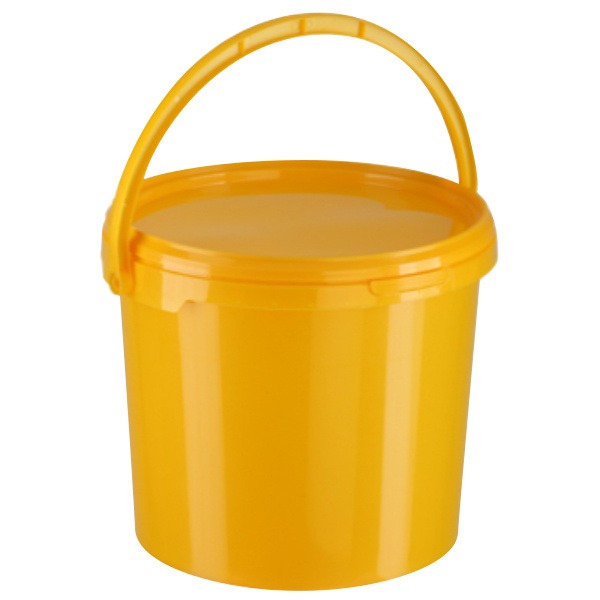 6L Yellow Disposable Compost Bin with Lid - KM-Project Class B