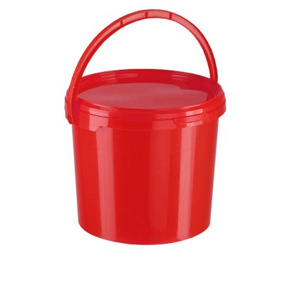 6L Red Organic Waste Bin with Handle - KM-Project MK-02 (Class B)