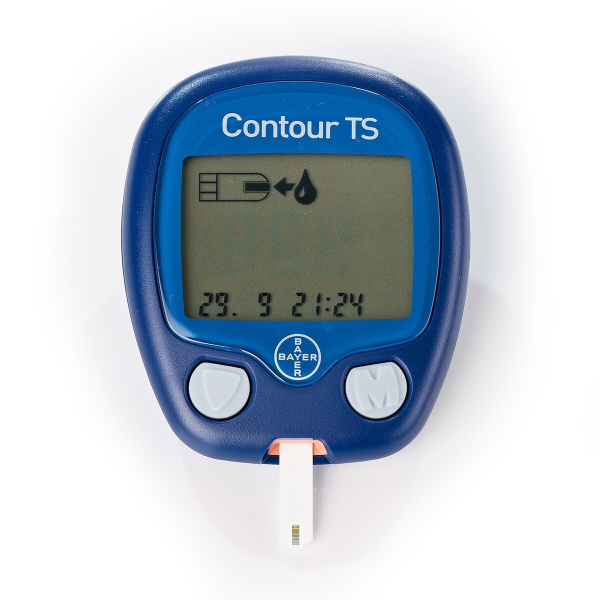 Contour TS Blood Glucose Meter with Lancet Device & 50 Lancets