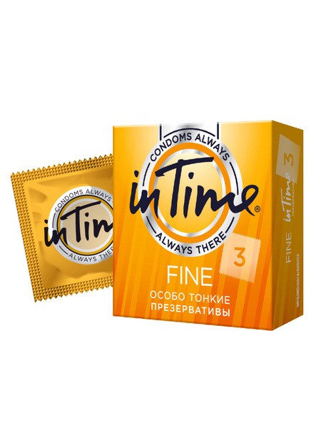 IN TIME Condoms: Ultra-Thin (Size 3)