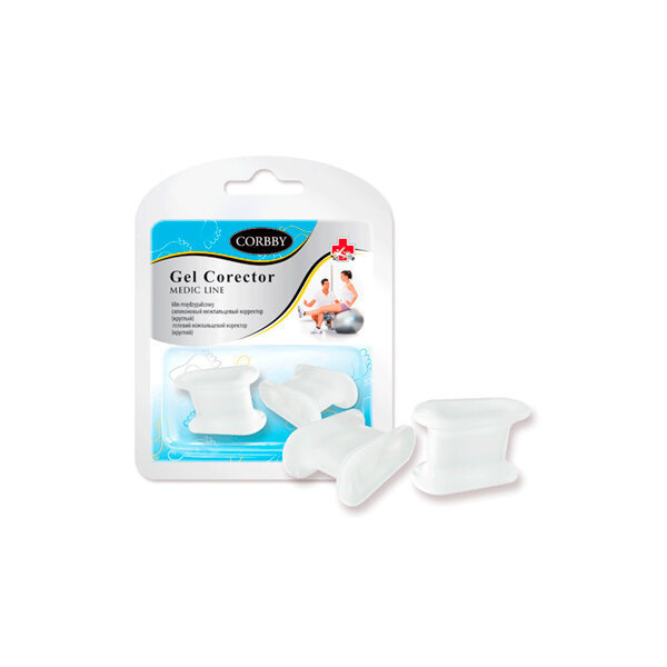 Corbby Gel Toe Separators (2 Pack, Size S)
