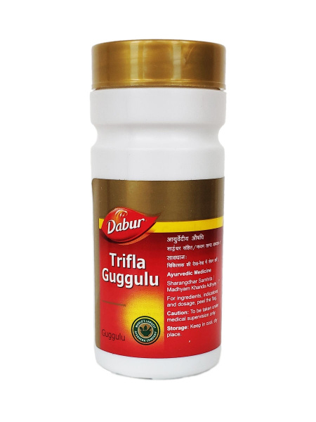 Dabur Triphala Guggulu: 40 Tablets for Body Cleansing