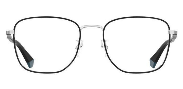 Polaroid PLD D390/G 010 Men's Rectangular Metal Eyeglass Frames - Grey