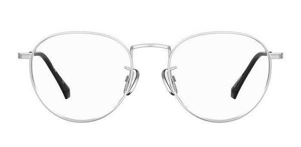 Polaroid PLD D396/G 010 Sunglasses: Grey Metal Panto Frames (Men's & Women's)