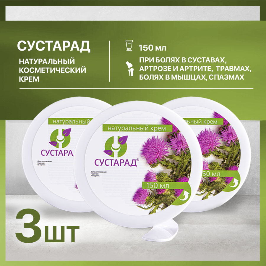Joint Relief Cream, 3 x 150ml Natural Formula