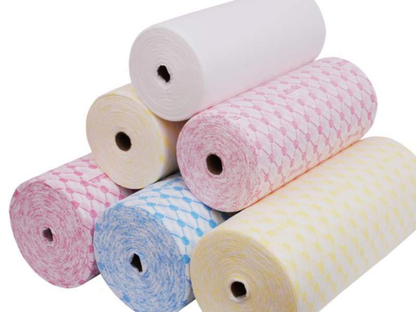 Pink Spunlace Disposable Towels - 35x70cm Roll (100ct)