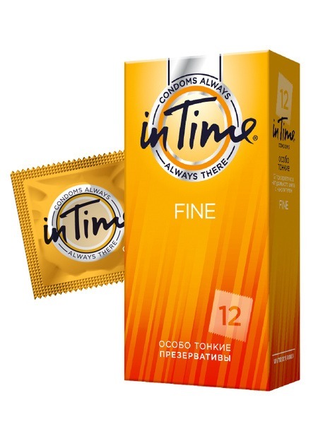 IN TIME Fine Condoms: Ultra Thin (12 Pack)
