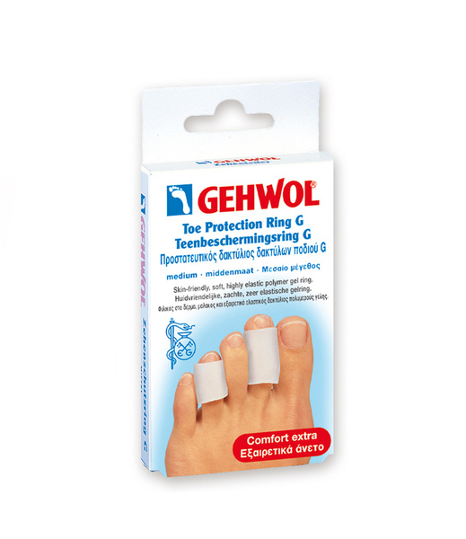 Gehwol Toe Ring Gel Protectors (Medium, 15-16mm) - 2 Pack