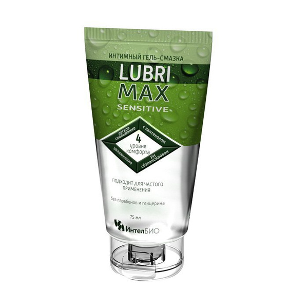 LubriMax Sensitive Intimate Gel Lubricant, 75ml Tube