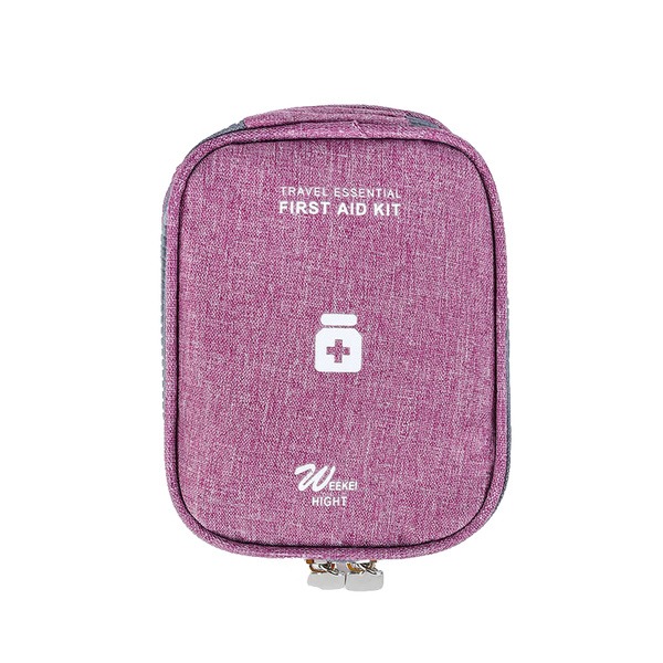 Small Purple First-Aid Kit (1 Pack)