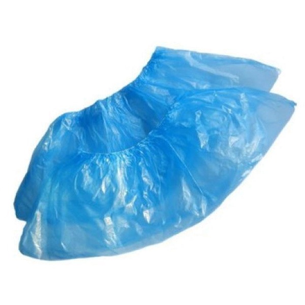 Heavy-Duty Shoe Covers (Blue), 25 Pairs