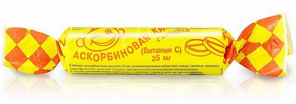 Vitamin C with Sugar Tablets (3g x 10) - Dietary Supplement