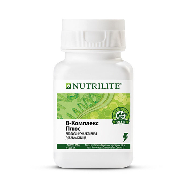 Nutrilite B-Complex Plus Tablets (60 Count)