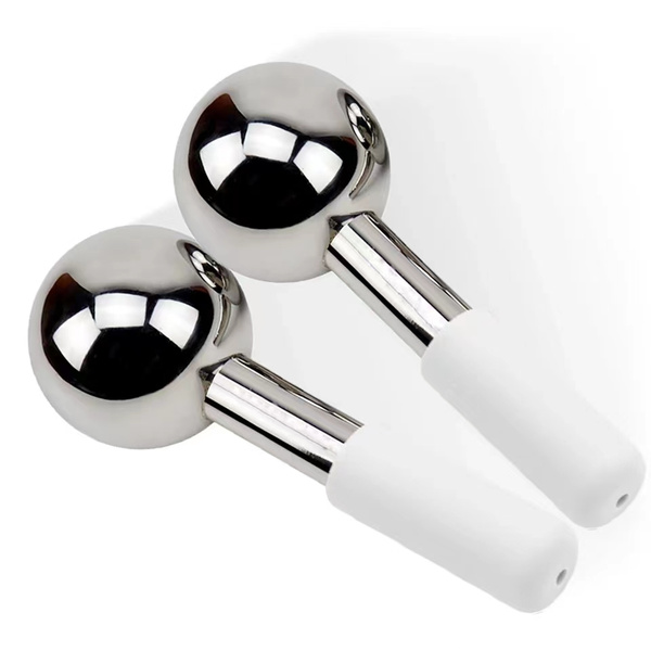 Cooling Face Massager: Cryo Roller & Sphere