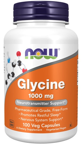 Glycine 1000mg Capsules (100 Count)