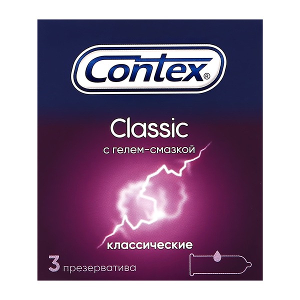 Contex Classic Condoms (3 Pack)