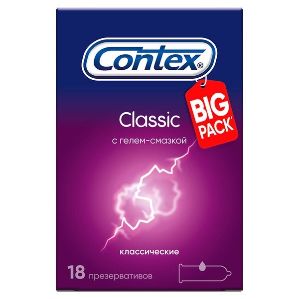 Contex Classic Condoms (18 Count)
