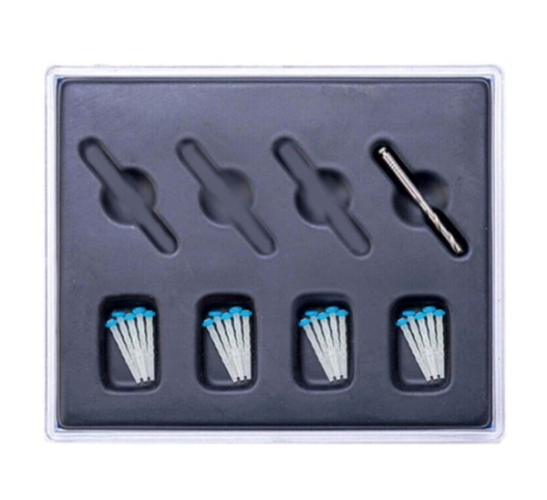 FiBRApost Glass Fiber Posts (20 + Expander): 1.6mm Clear Blue