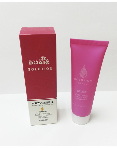 DUAI Vitaminka: Natural Water-Based Lubricant, 60ml