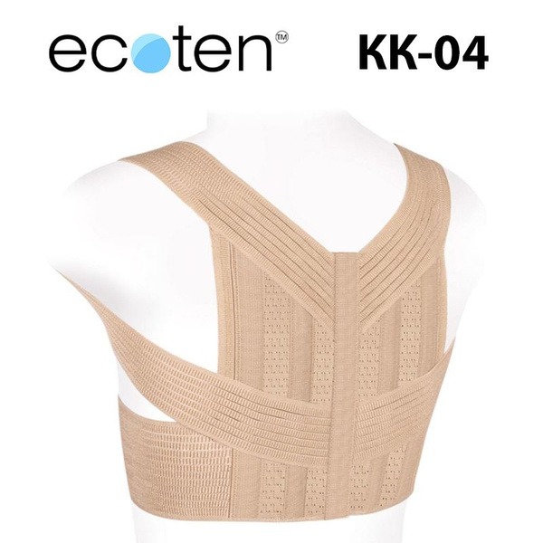 Ecoten KK-04 Posture Corrector: Back Brace for Scoliosis, Kyphosis & Back Pain Relief