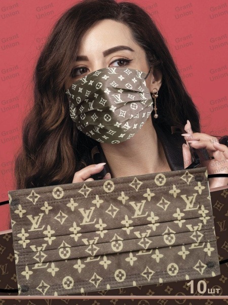Disposable Face Masks with Prints