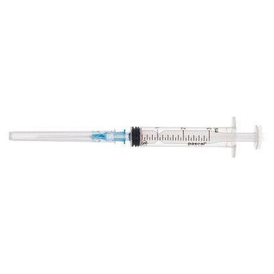 3ml Sterile Single-Use Luer Syringe with 23G Needle (10 Pack)