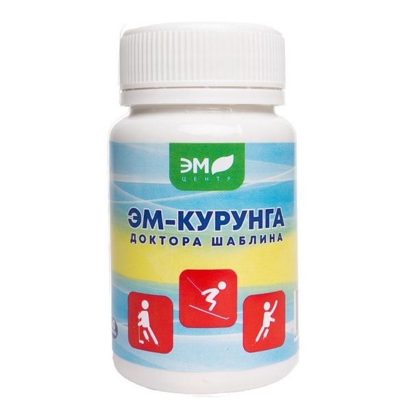 Dr. Shablin's EM-Kurunga: 60 Tablets of Probiotic Power for Gut Health
