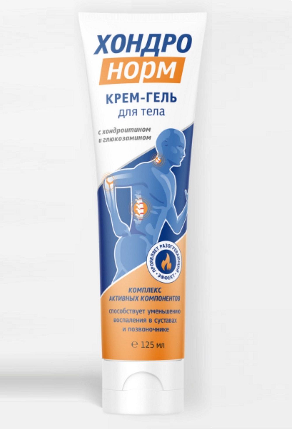 Joint & Spine Cream Gel with Chondroitin & Glucosamine - Hondronorm (125ml)