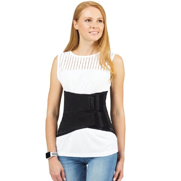 Lumbar Sacral Support Belt (27cm) - Orto KPK 200 Black XXL