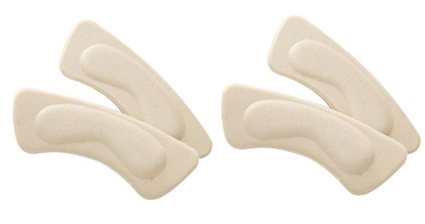 Beige Shoe Heel Protectors (2 Pairs)