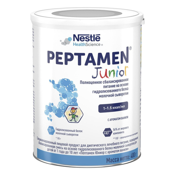 Peptamen Junior: Nutritional Drink for Kids (Ages 1-10), 400g