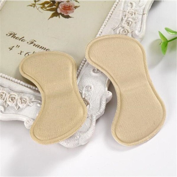 Heel Grips for Shoes & Heels: Beige 3mm Cushioned Inserts