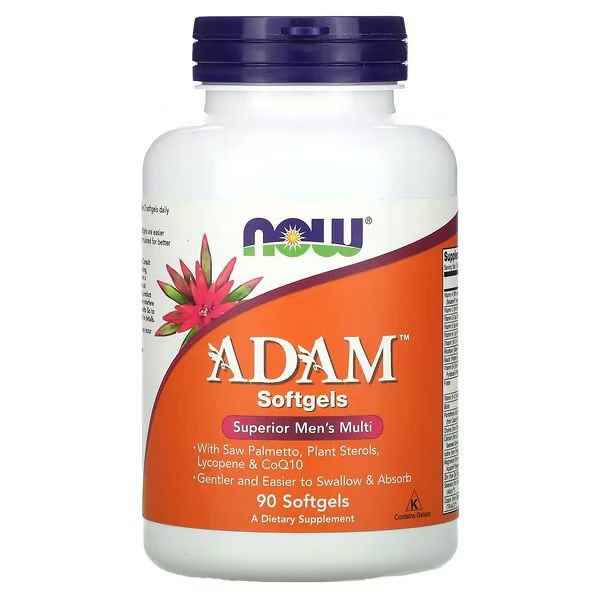 Adam Men's Multivitamin: 90 Gelatin Capsules