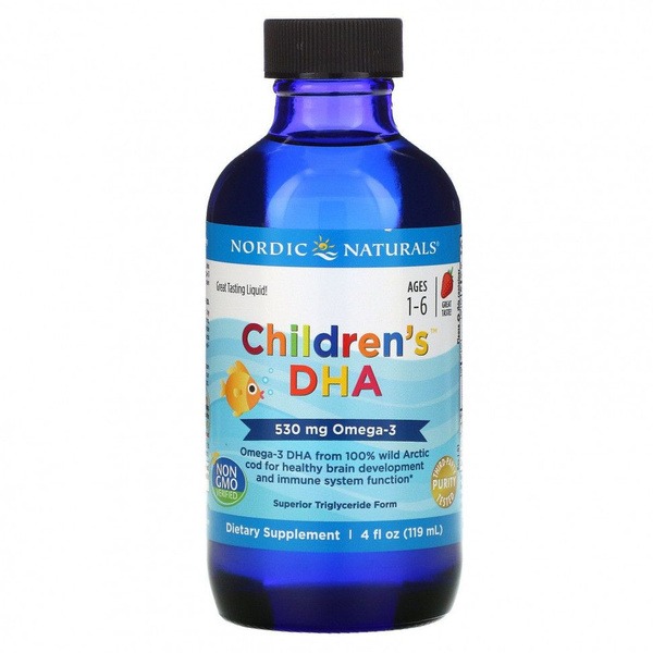 Nordic Naturals Children's Omega-3 Strawberry (Ages 1-6)