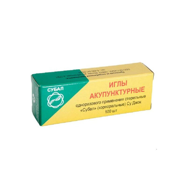 Sterile Disposable Acupuncture Needles 0.30x40mm (100 Pack) - SUBAL
