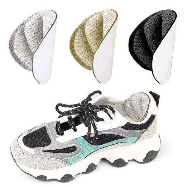 Heel Grips (2 Pack): Anti-Blister Inserts, Shoe Size Reducer