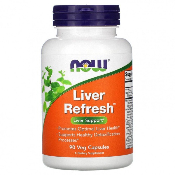 NOW Foods Liver Detox Supplement: 90 Veggie Caps