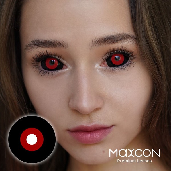 MAXCON Colored Contact Lenses: 0.00 Power, 11-12 Month Wear
