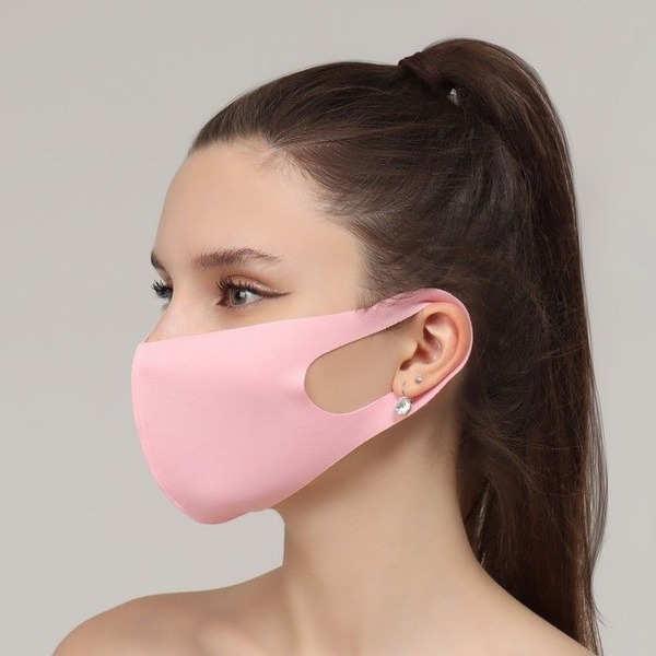 Pink Reusable Nail Tech Mask