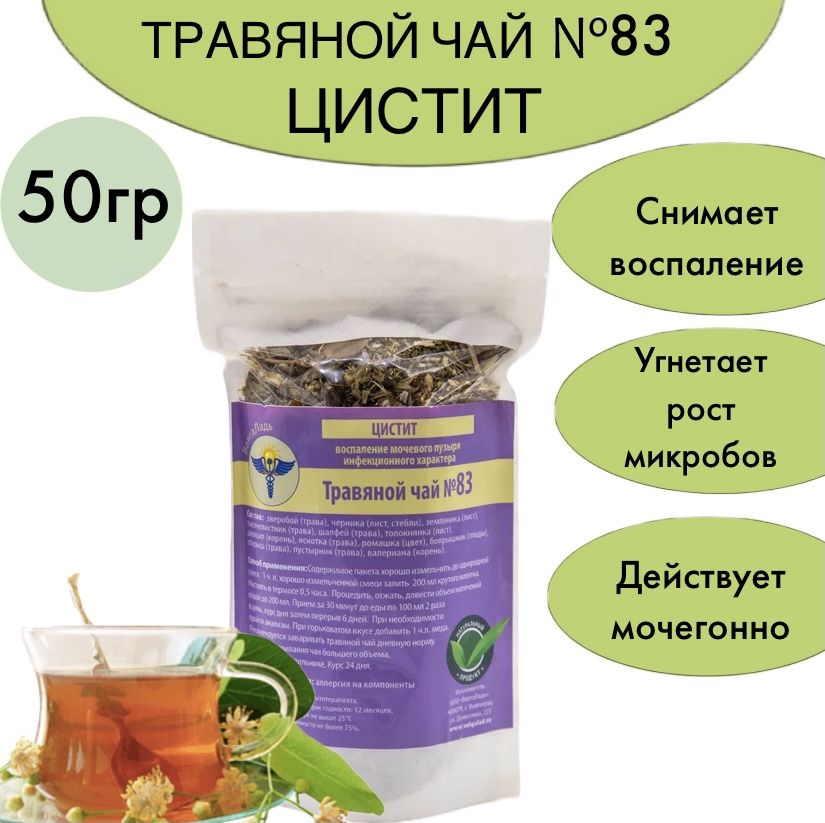 Herbal Tea #83 for Urinary Tract Infections (UTI)