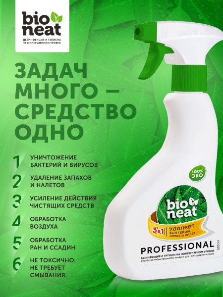 Bioneat Anolit ECO: Multi-Purpose Disinfectant & Sterilizer (0.5L)