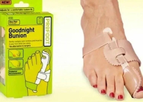 Hallux Valgus Corrector & Pain Relief: Toe Separator & Support Splint