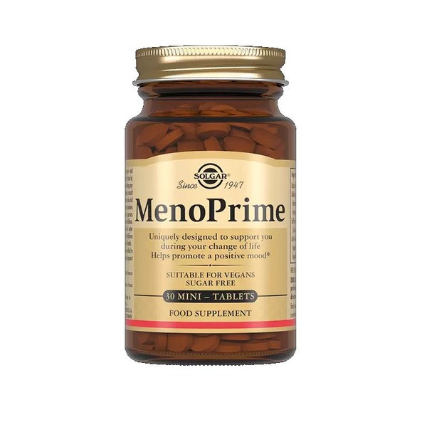 Solgar MenoPrime Tablets: 30 Count, 443mg