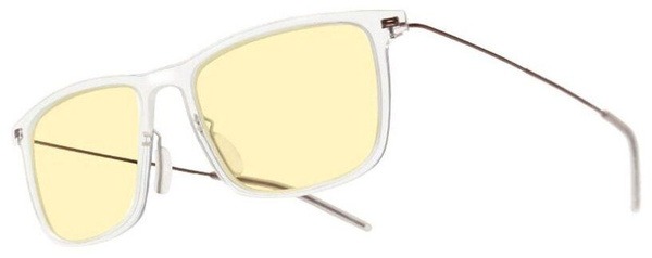 Mijia Mi Computer Glasses Pro (HMJ02TS): Blue Light Blocking Glasses - White Transparent Frame