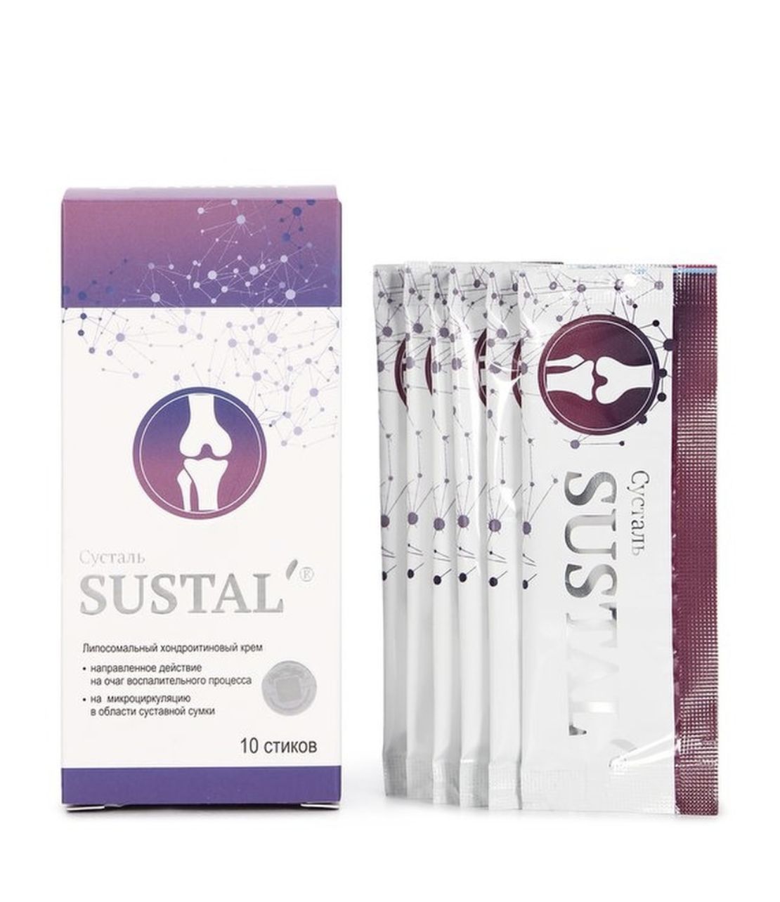 Sustal Joint Cream Sticks: 10 x 3ml Sachets