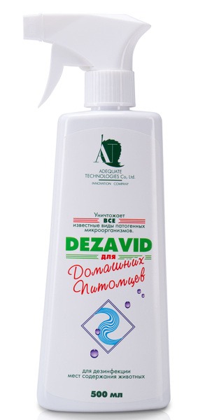 Pet Disinfectant: Dezavid Pet Sanitizer