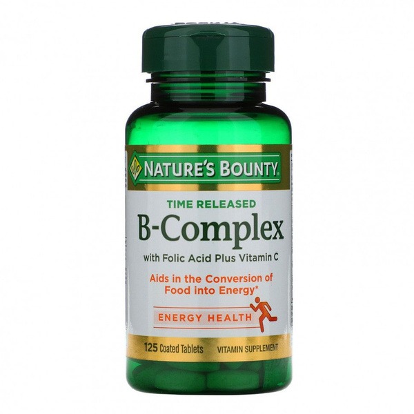 Nature's Bounty B Complex Vitamins (476mg Tablets)
