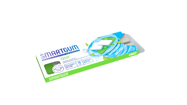 SMARTGUM CoQ10 Gum Health Mint 1100mg (10 Tablets)