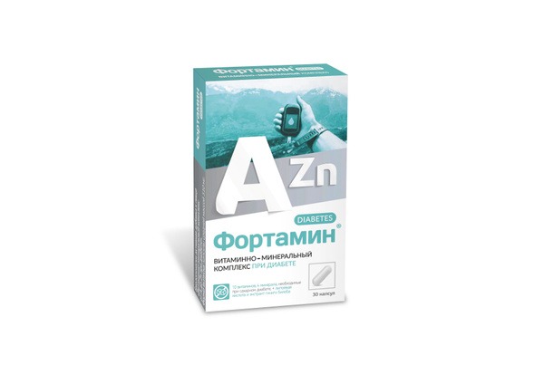Fortamin VMC Diabetes Supplement: 510mg x 30 Tablets